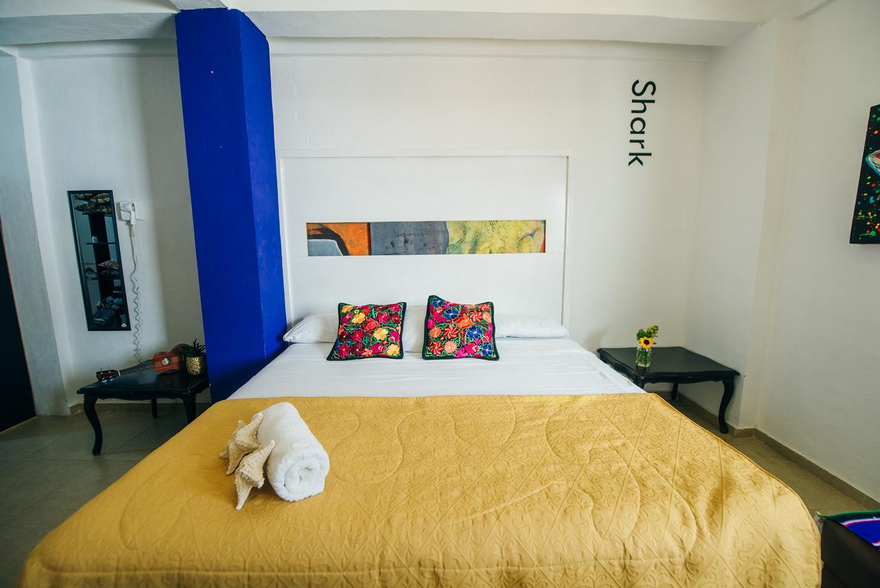 The Mermaid Hostel Beach (Adults Only) Канкун Экстерьер фото