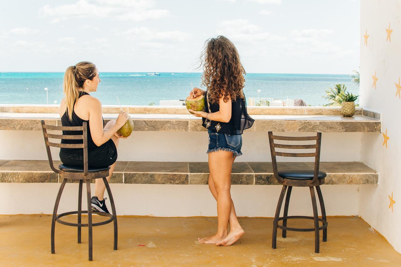 The Mermaid Hostel Beach (Adults Only) Канкун Экстерьер фото