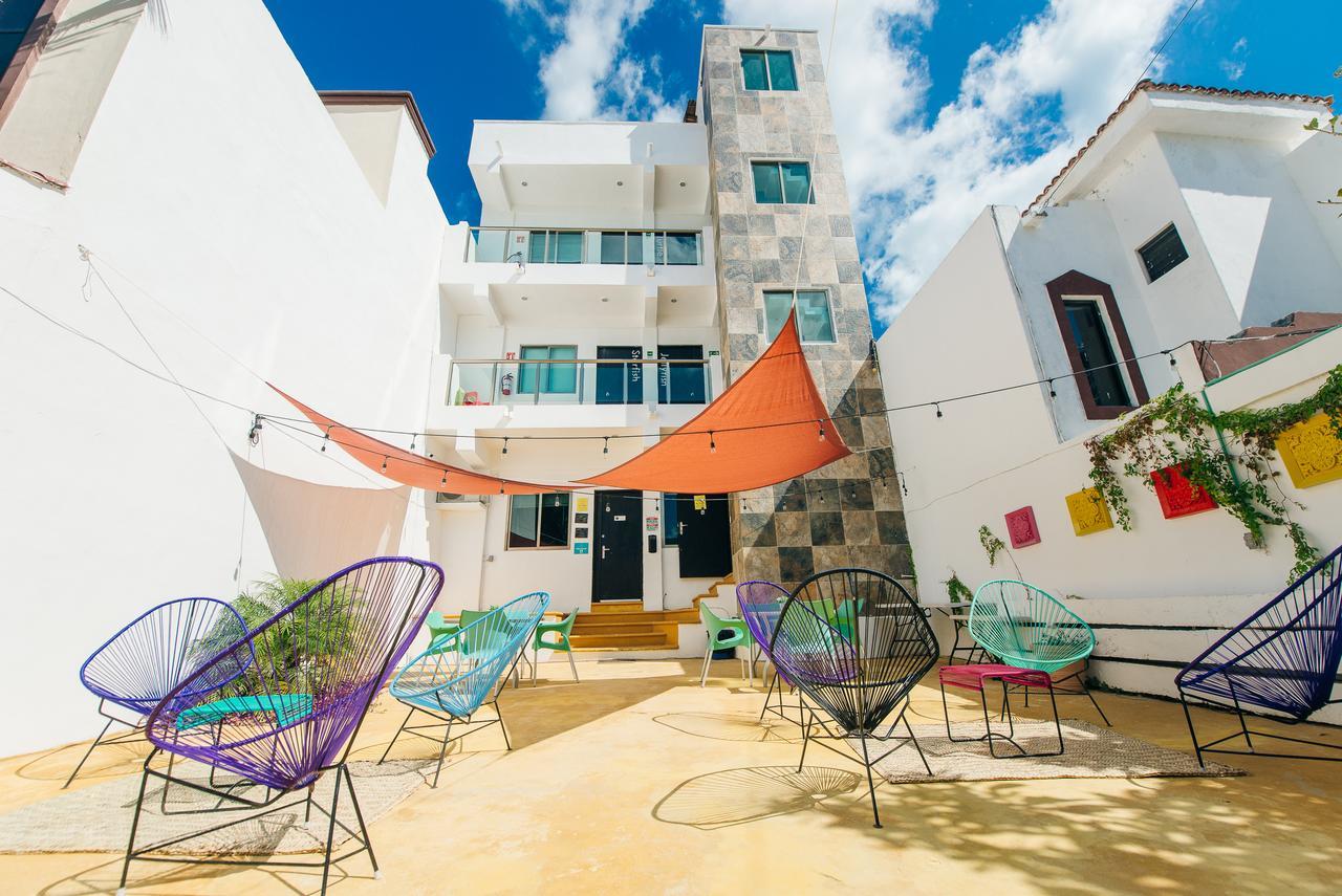 The Mermaid Hostel Beach (Adults Only) Канкун Экстерьер фото