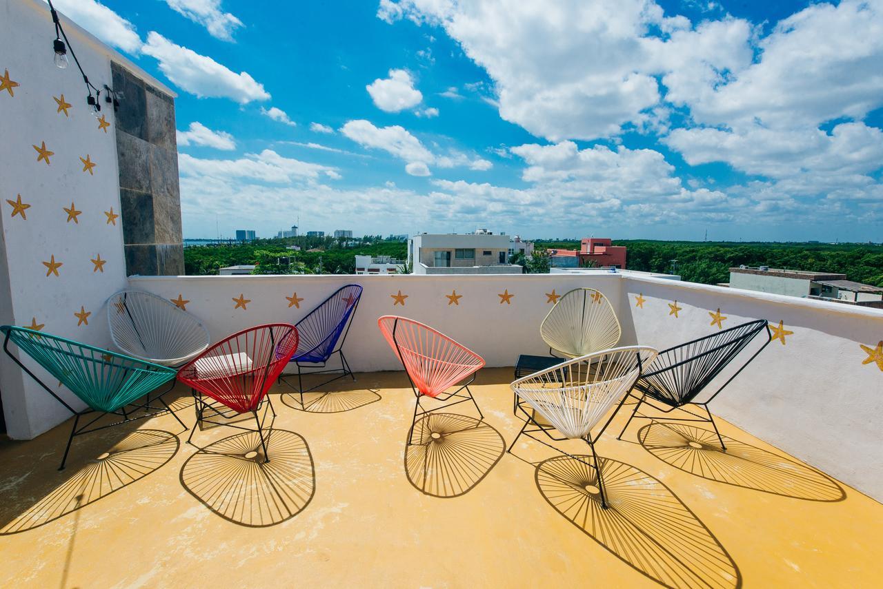 The Mermaid Hostel Beach (Adults Only) Канкун Экстерьер фото